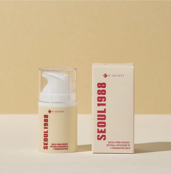 K-Secret Seoul 1988 Cream : Retinal Liposome 1% + Fermented Rice 50ml