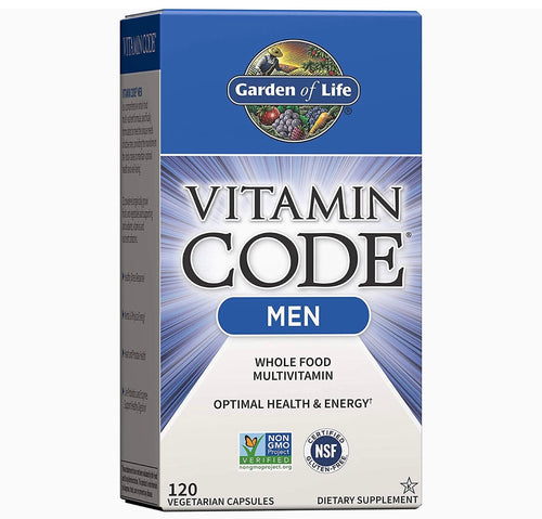 Garden of Life Vitamin Code Whole Food Multivitamin for Men