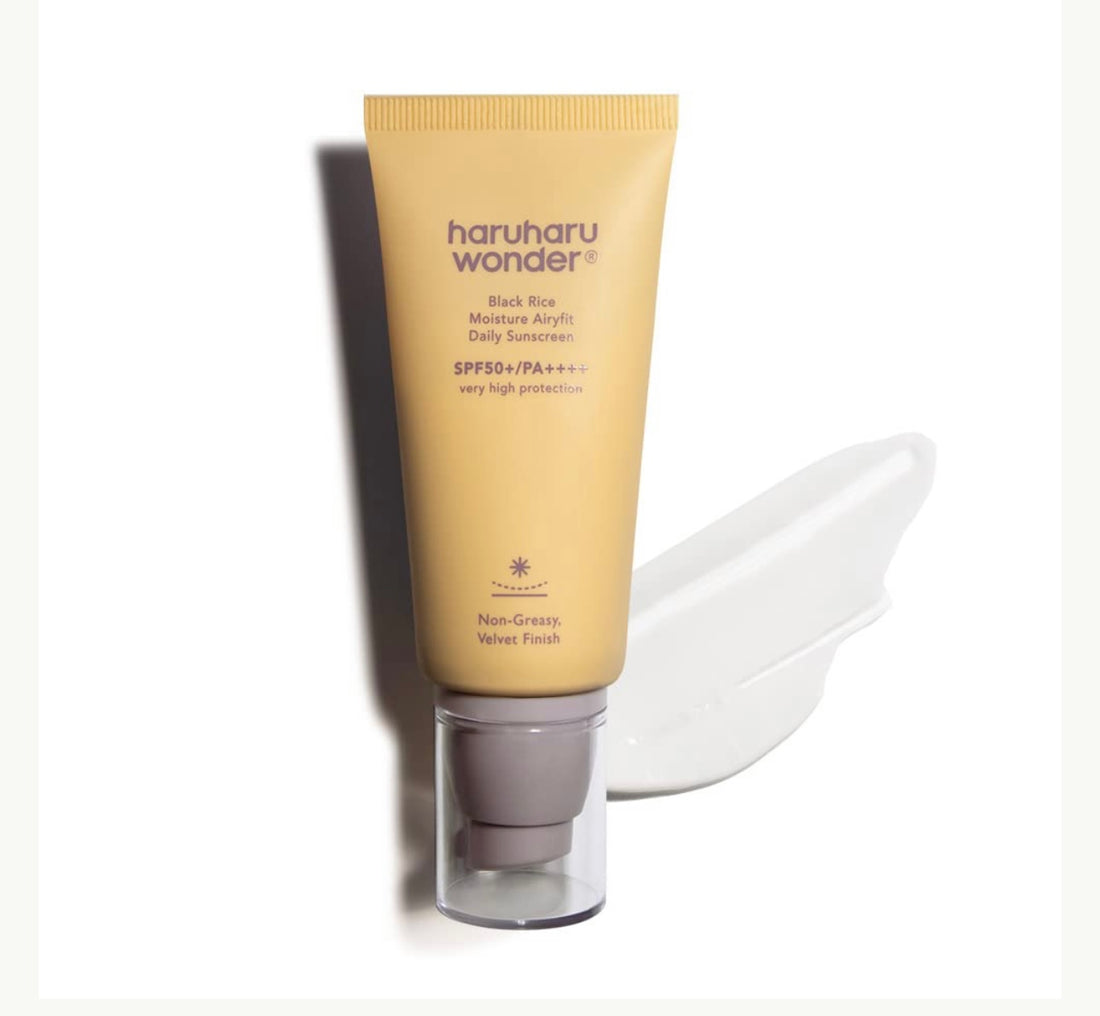 HaruHaru Wonder Black Rice Moisture Airyfit Daily Sunscreen SPF 50
