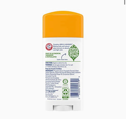 Arm & Hammer Natural Deodorant (Orange Citrus)