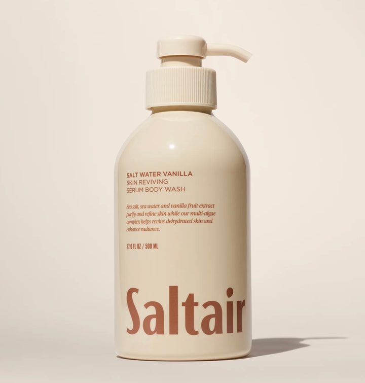 Saltair Salt Water Vanilla 
Skin Reviving Serum Body Wash