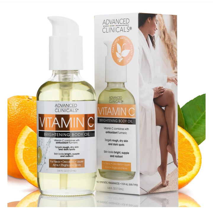 Advanced Clinicals Vitamin C Brightening Body Oil