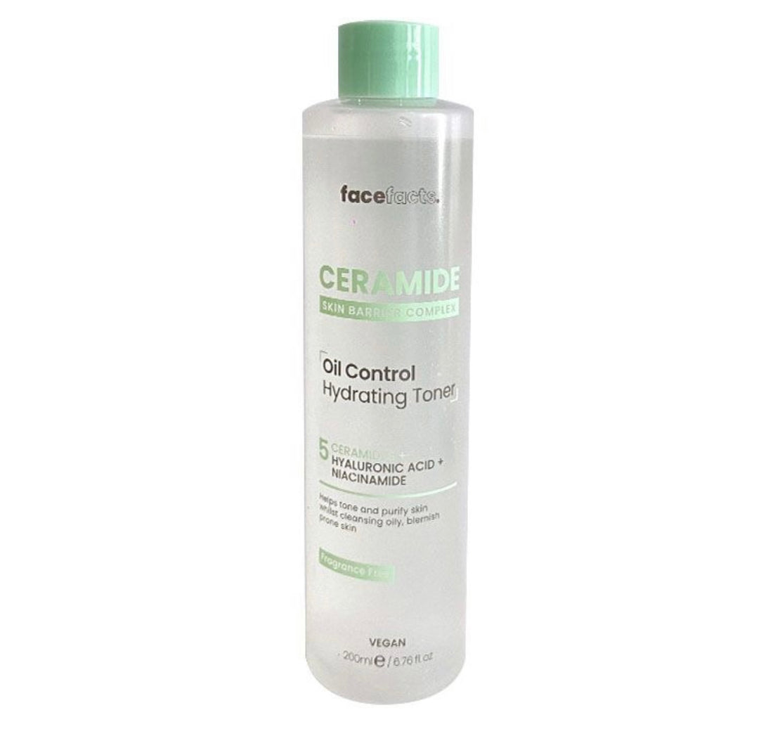 Facefacts Ceramide Oil Control Hydrating Toner 200ml