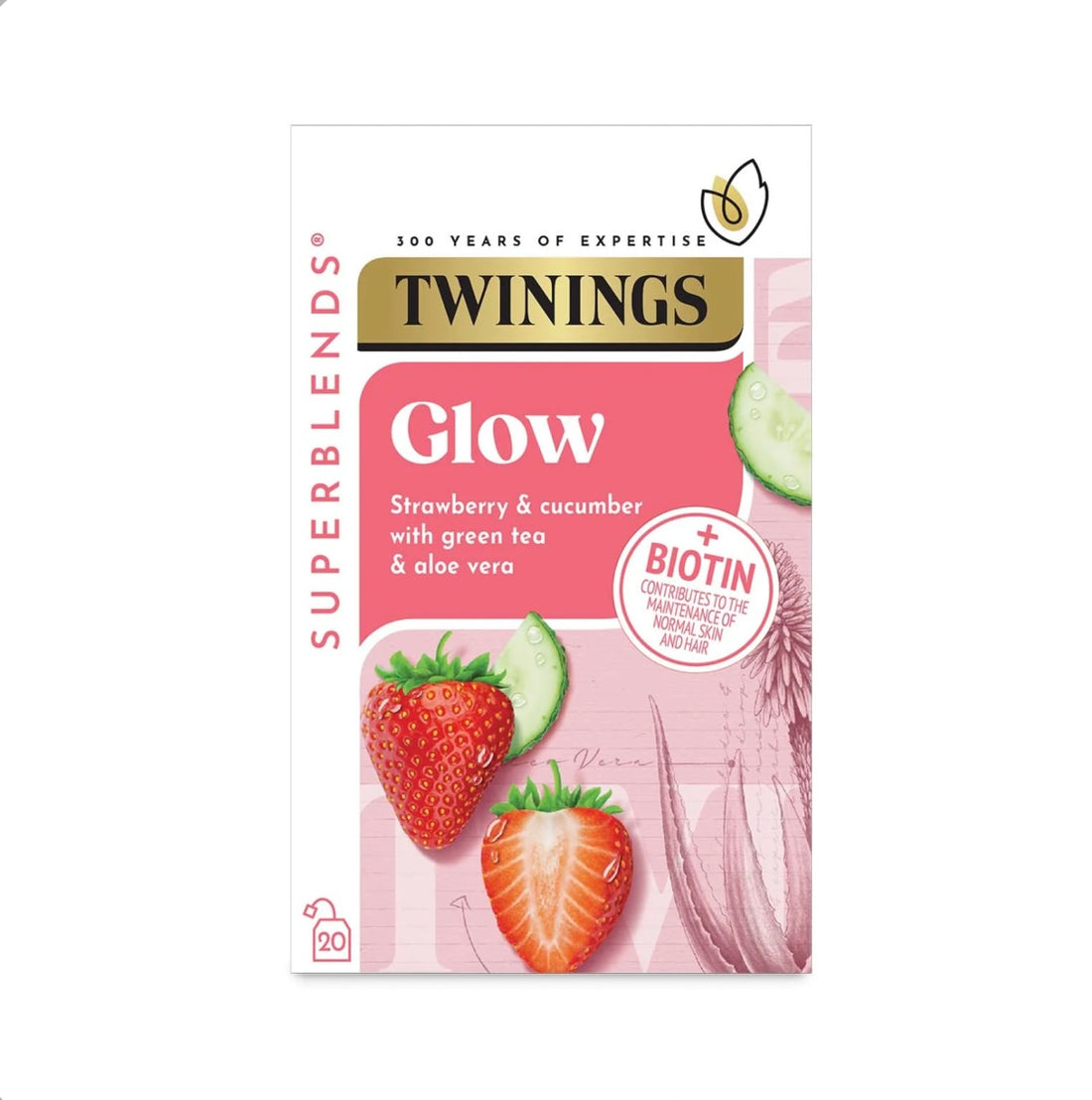 Twinings Superblends Glow Tea (20 Tea Bags)