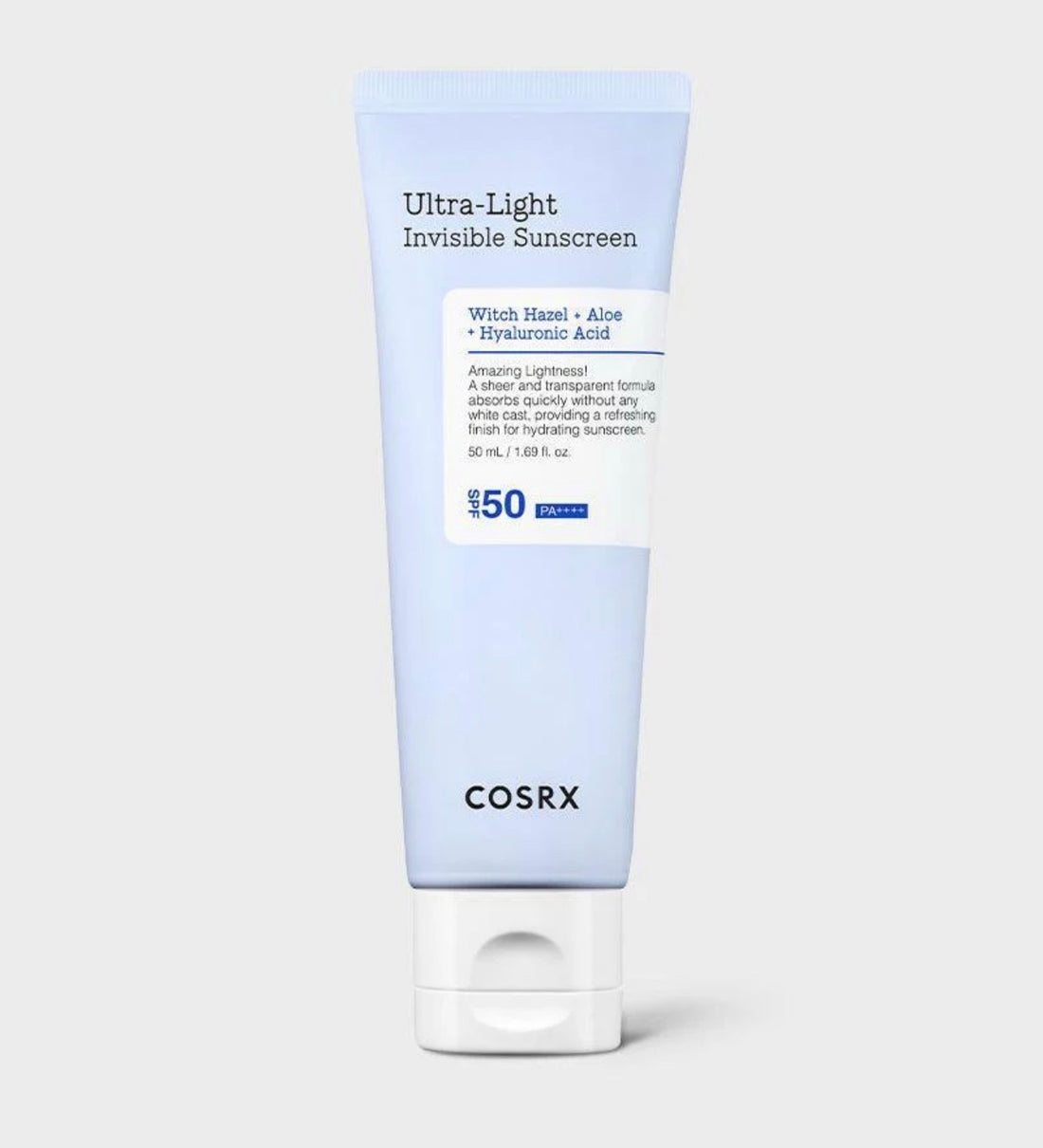 Cosrx Ultra-Light Invisible Sunscreen SPF50 PA++++