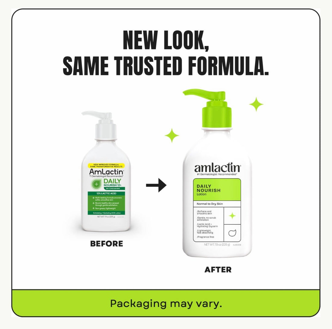 Amlactin 12% Lactic Acid Moisturizing Lotion 225g