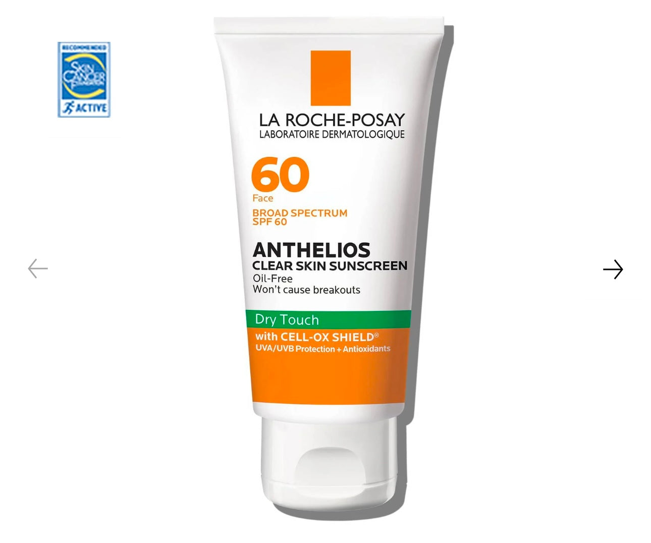 La Roche-Posay Anthelios Clear Skin Oil Free Sunscreen SPF 60