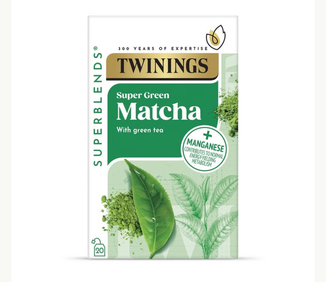 Twinings Superblends Super Green Matcha (20 Tea Bags)