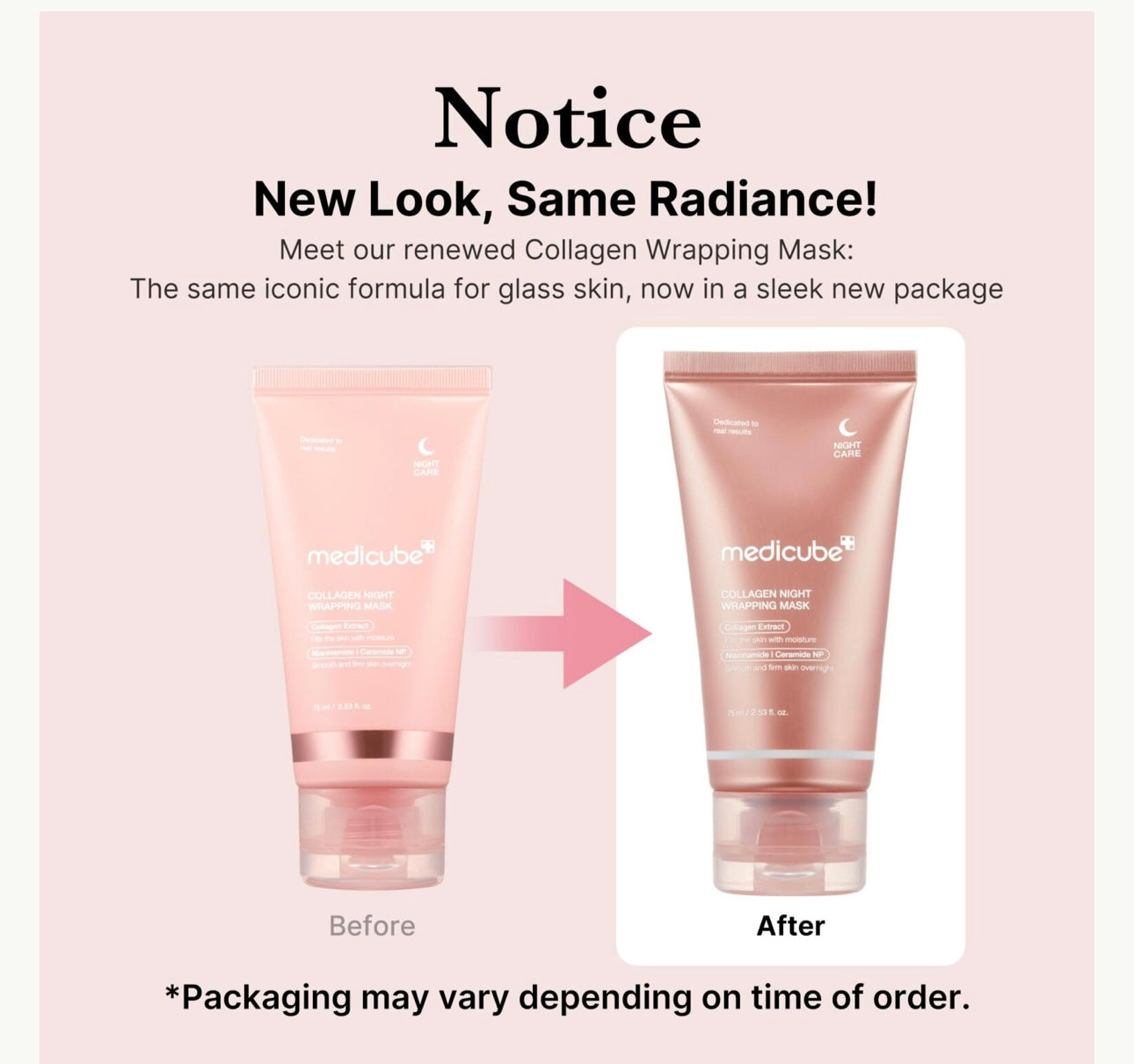 Medicube Collagen Night Wrapping Mask 75ML