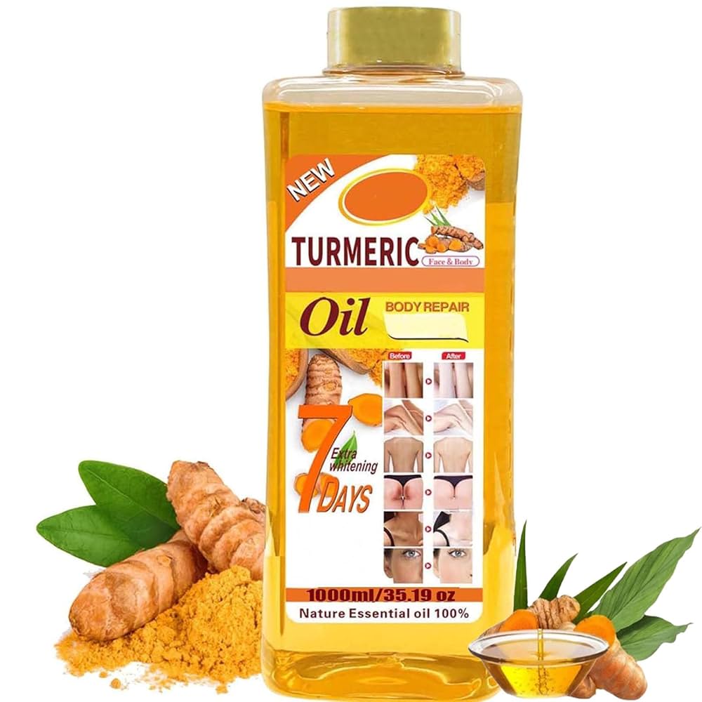 Veetgold Turmeric Super Whitening Body Corrector Oil 1000ml
