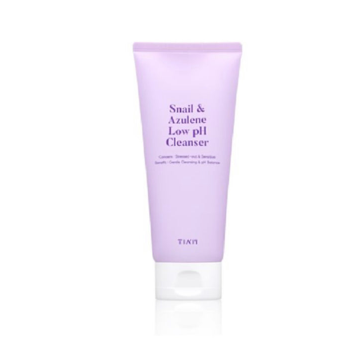 Tiam Snail & Azulene Low pH Cleanser