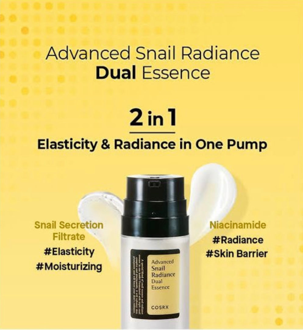 Cosrx Advanced Snail Radiance Dual Essence