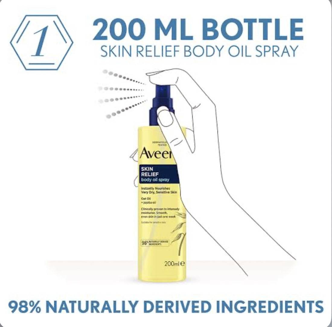 Aveeno Skin Relief Body Oil Spray