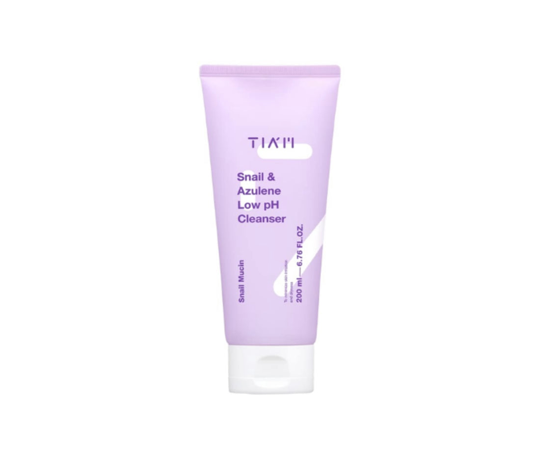 Tiam Snail & Azulene Low pH Cleanser