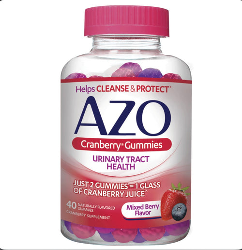 Azo Urinary Tract Health Cranberry Gummies 40ct