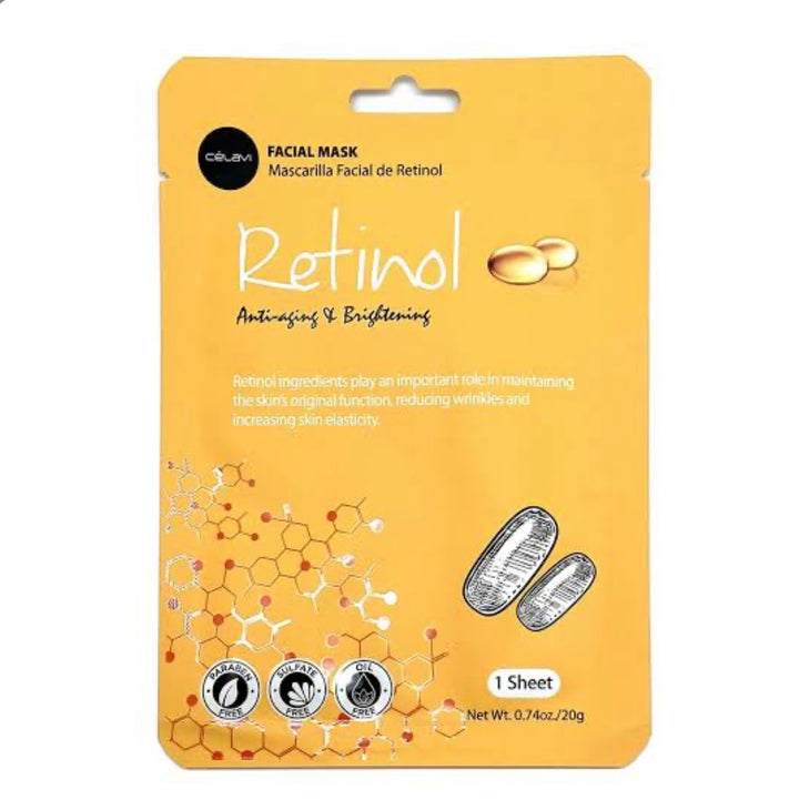 Retinol Facial Sheet Mask