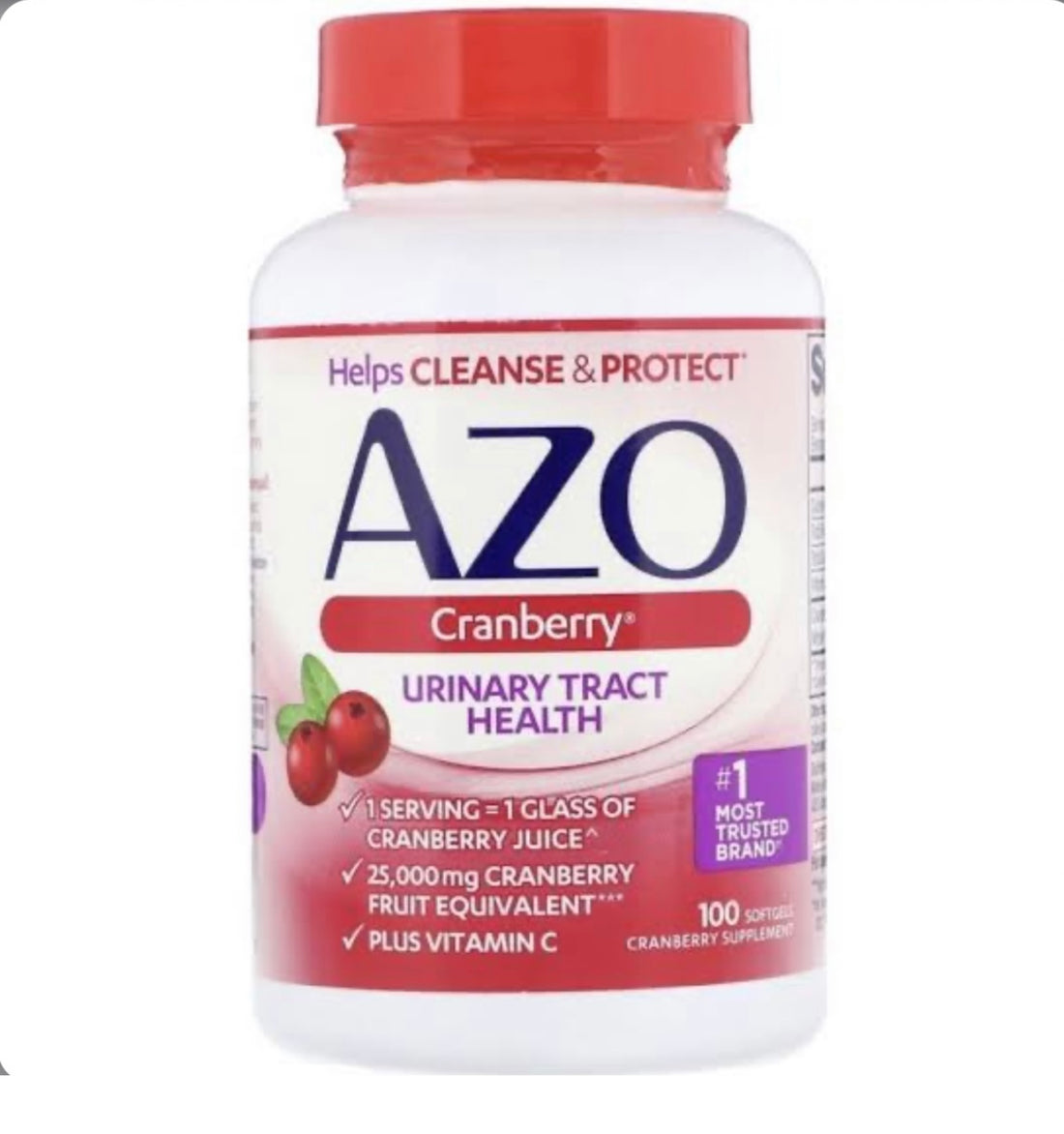 Azo Cranberry Urinary Tract Health