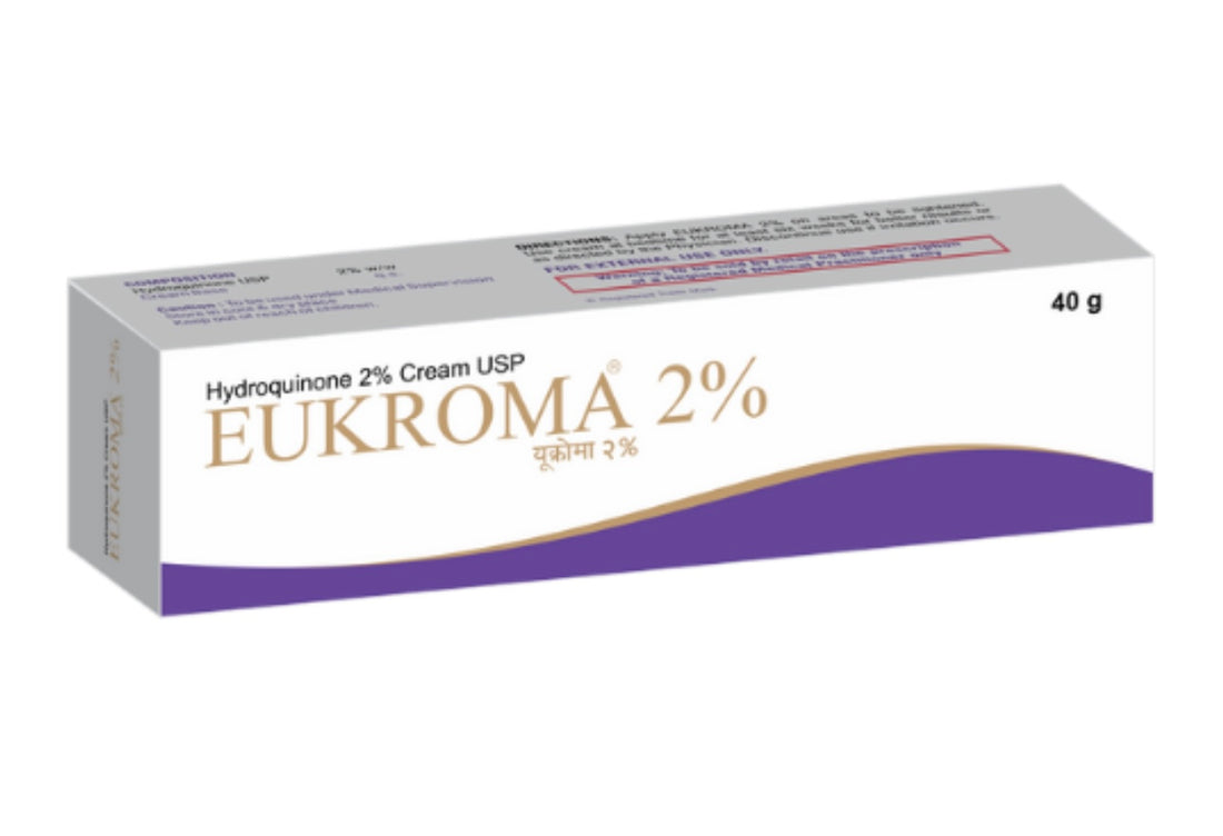 Eukroma 2% Hydroquinone Cream USP 40g