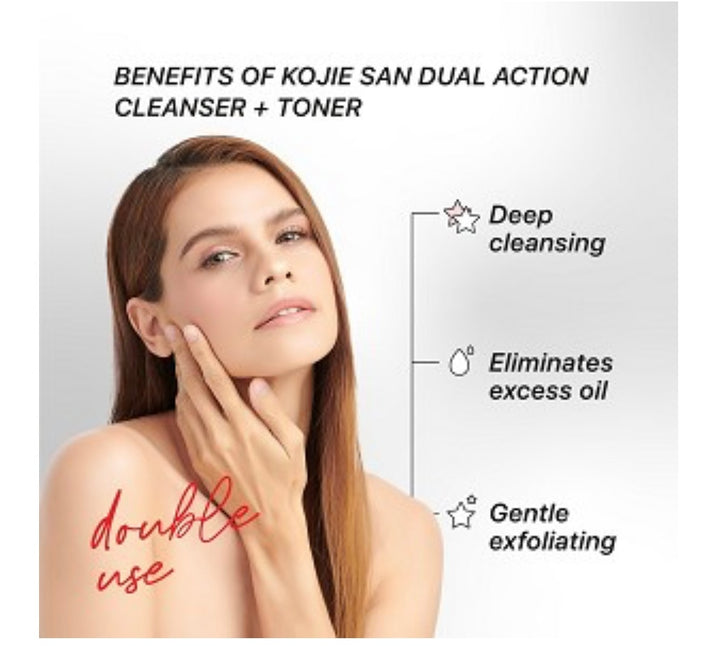 Kojie San Skin Lightening Cleanser + Toner