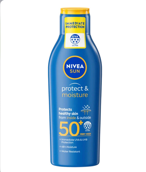 Nivea Protect & Moisture Sun Lotion SPF 50+