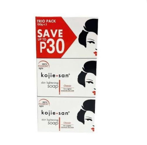 Kojie San Skin Lightening 3 in 1 Pack 100g